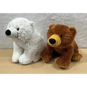 Kohl’s Cares Plush Bears Lot – Eric Carle Brown & Nancy Tillman Polar Bear